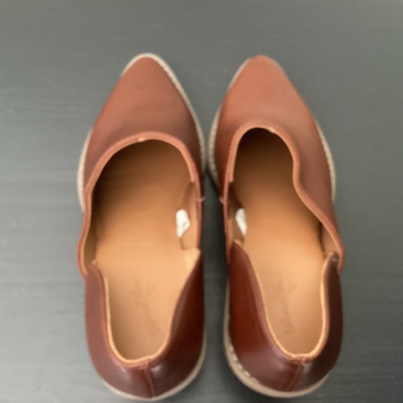 Universal Threads Women’s Rylie Slip On Boots Faux Leather Brown Size 6.5 - Picture 4 of 7